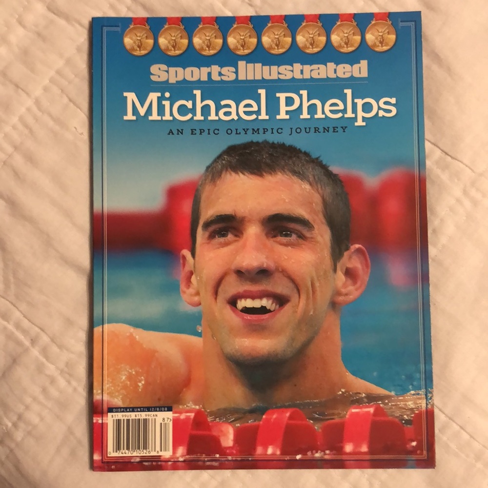 Sports Illustrated Michael Phelps Olympic Magazines - Picture 3 of 3